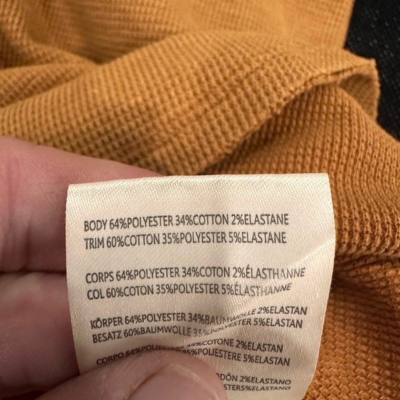 We the Free Tasha Thermal Snap Button Cuff Long Sleeve Small - Picture 7 of 7